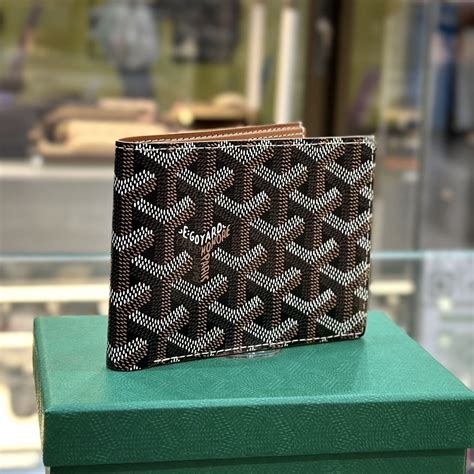 goyard bi fold wallet|goyard wallet price list.